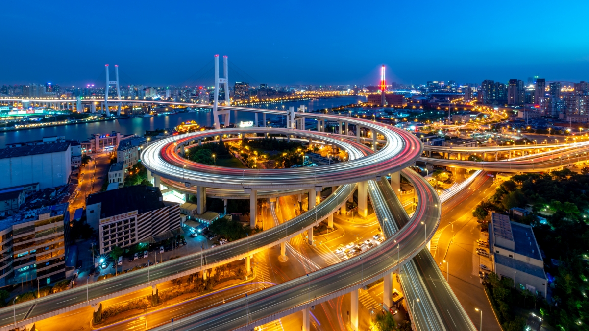 上海立交桥风景图片3840x2160