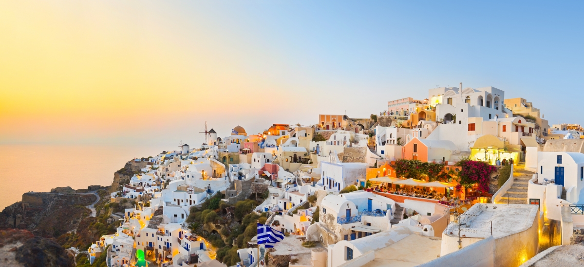 希腊圣托里尼岛风景高清图片