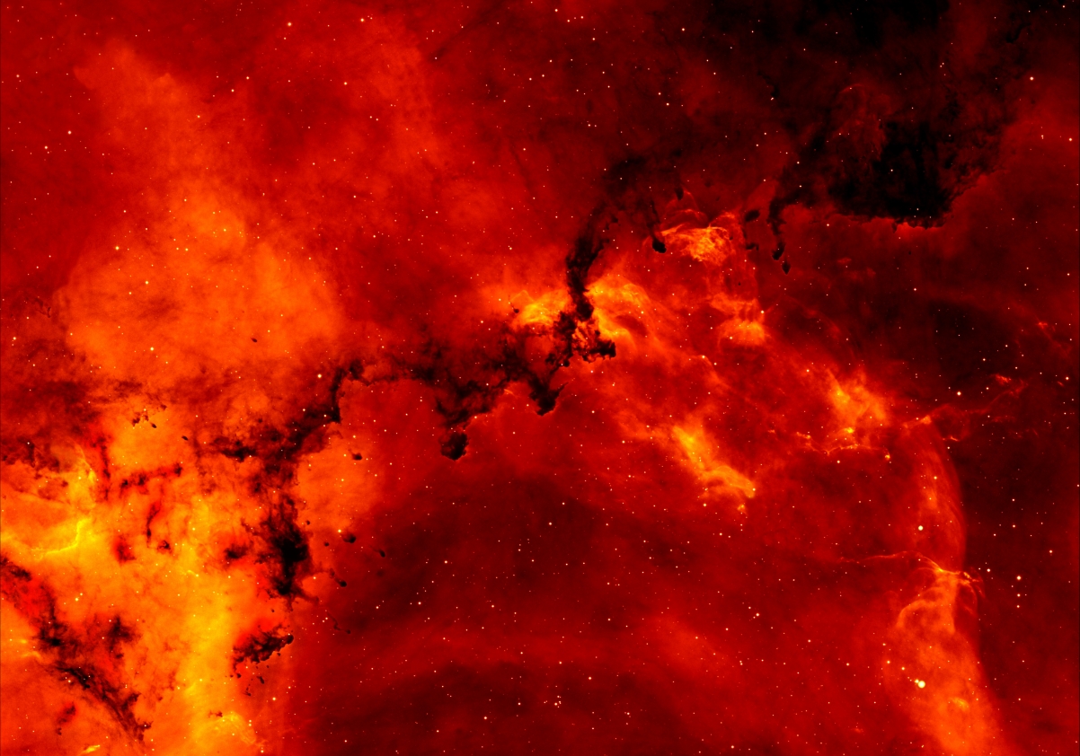 玫瑰星云 星系 宇宙 高清图片 星团