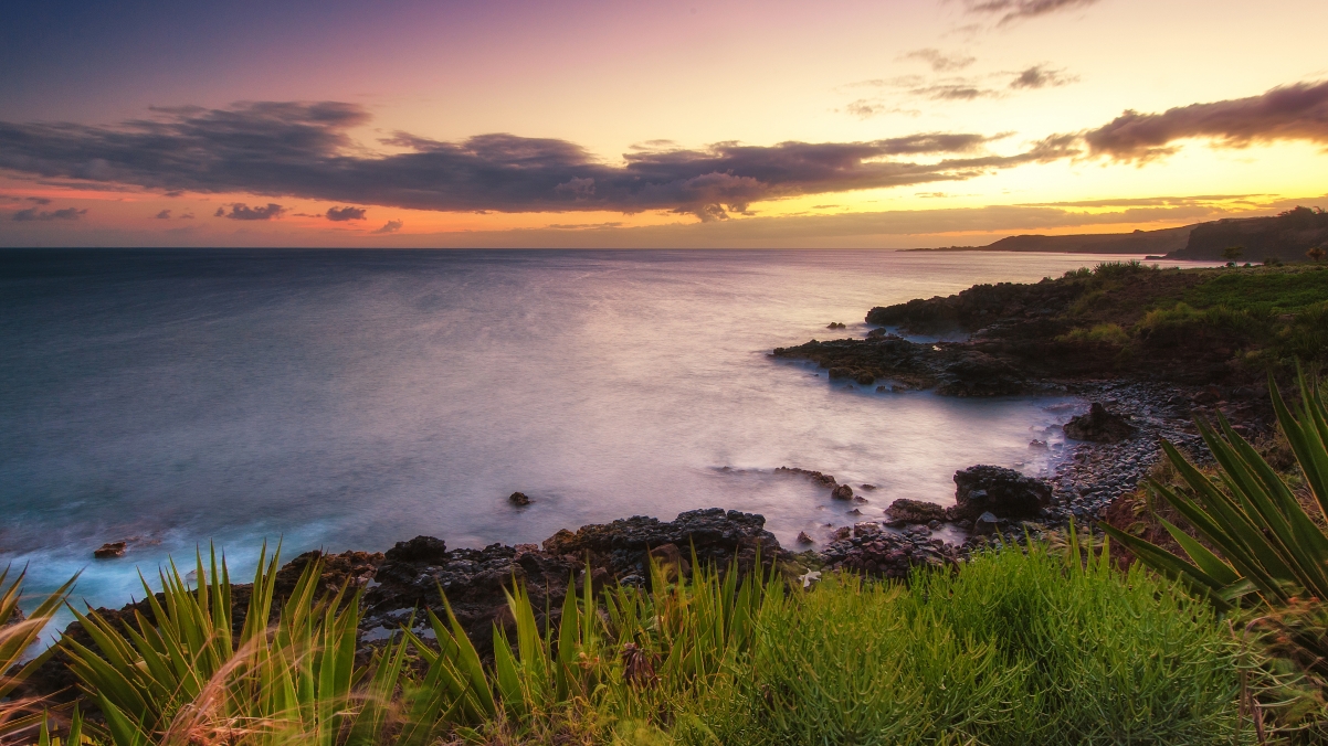 夏威夷考艾岛日落风景3840x2160图片